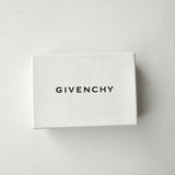 ジバンシィ ヴィンテージ Gロゴ キャンバス / レザー 二つ折り財布 グレー / ブラック 箱付き