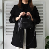 エムエムシックス メゾン マルジェラ レザー ジャパニーズバッグ クロスボディ ショルダーバッグ ブラック