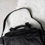 プラダ テスート ポコノ ナイロン / サフィアーノレザー 2way ボストンバッグ ブラック