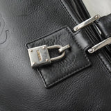 ロエベ アマソナ28 アナグラム レザー ミニボストンバッグ ハンドバッグ ブラック