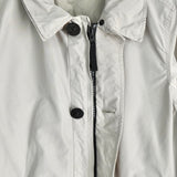 ストーンアイランド コンパスバッジ ステンカラーコート ベージュ メンズ