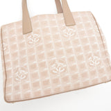 シャネル ニュートラベルラインPM トートバッグ ベージュ 7桁9番台 レディース