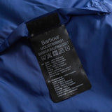 バブアー スエード切り替え キルティングジャケット ブラック