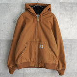 カーハート ダック アクティブジャケット キャメル