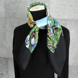 エルメス カレ90 SICHLIAN シルク スカーフ ブラック 箱付き - NEWSED