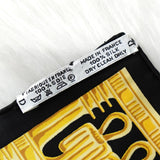 エルメス カレ90 TUTANKHAMUN スカーフ ブラック - NEWSED