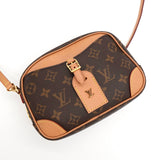 ルイ ヴィトン モノグラム ドーヴィルMINI ショルダーバッグ ブラウン M455228