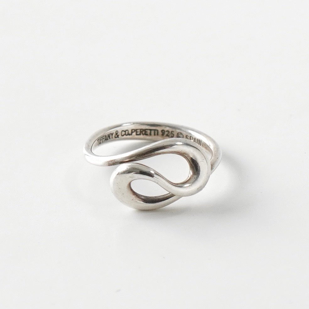 ティファニー TIFFANY&Co.ウェーブ リング 指輪 925 シルバー