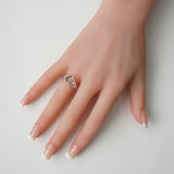 ティファニー オープンハート シルバー925 指輪 リング 10号 - NEWSED