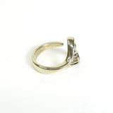 ティファニー エルサ・ペレッティ オープンハート 指輪 リング シルバー925 10号 新品仕上げ - NEWSED