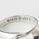 ティファニー オープンハート シルバー925 指輪 リング 10号 - NEWSED