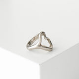 ティファニー オープンハート エルサペレッティ シルバー925 指輪 リング 11号 - NEWSED