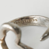 ティファニー オープンハート エルサペレッティ シルバー925 指輪 リング 11号 - NEWSED