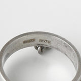 ケンゾー ヴィンテージ ラインストーン シルバー925 指輪 リング 11号 - NEWSED