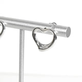 ティファニー オープンハート ピアス シルバー925 新品磨き済 - NEWSED