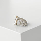 エルメス ヴィンテージ ブックルセリエ シルバー925 指輪 リング 約11.5号 - NEWSED