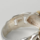 エルメス ヴィンテージ ブックルセリエ シルバー925 指輪 リング 約11.5号 - NEWSED