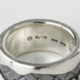 ボッテガ ヴェネタ イントレチャート シルバー925 リング サイズ13 / 11.5号 箱付き - NEWSED