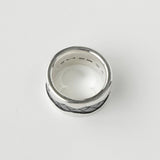 ボッテガ ヴェネタ イントレチャート シルバー925 リング サイズ13 / 11.5号 箱付き - NEWSED