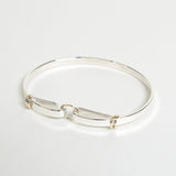 ティファニー フックアンドアイ バングル シルバー925 / 14KT 新品磨き済 - NEWSED