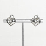 ティファニー ハートロック キー イヤリング シルバー925 新品仕上げ - NEWSED