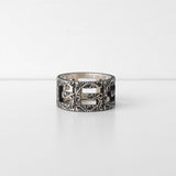 グッチ アラベスク シルバー925 指輪 リング 16サイズ 14号 - NEWSED