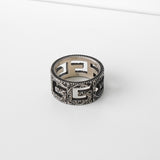 グッチ アラベスク シルバー925 指輪 リング 16サイズ 14号 - NEWSED