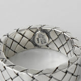 ボッテガ ヴェネタ イントレチャート リング 指輪 シルバー925 16号 - NEWSED