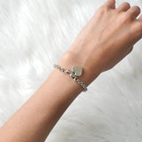 グッチ ハート チェーン シルバー925 ブレスレット - NEWSED