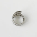 グッチ スパイラル シルバー925 指輪 リング 16.5号 - NEWSED