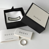 グッチ グッチゴースト シルバー925 指輪 サイズ17 / 16号 箱付き - NEWSED