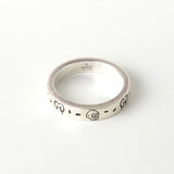 グッチ グッチゴースト シルバー925 指輪 サイズ17 / 16号 箱付き - NEWSED