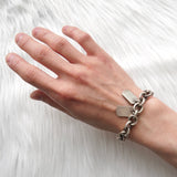 グッチ ドッグタグ チェーン ブレスレット シルバー925 - NEWSED