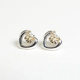 ティファニー ハート リボン ピアス シルバー925 / 18K 新品磨き済 - NEWSED