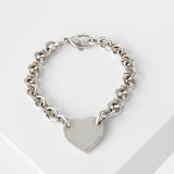 ティファニー リターントゥ ハートタグ シルバー925 チェーン ブレスレット - NEWSED