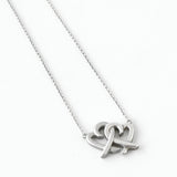 ティファニー ダブル ラビングハート パロマピカソ シルバー925 ネックレス - NEWSED
