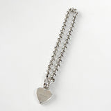 グッチ ハート チェーン シルバー925 ブレスレット - NEWSED