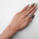 ティファニー ダブルラビングハート シルバー925 指輪 リング - NEWSED