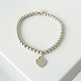 ティファニー リターントゥ ハートタグ ボールチェーン シルバー925 ブレスレット - NEWSED