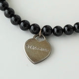 ティファニー リターントゥ オキニス ハートタグ シルバー925 ブレスレット ブラック - NEWSED