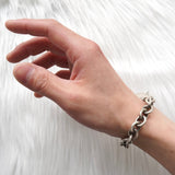 グッチ ドッグタグ チェーン ブレスレット シルバー925 - NEWSED