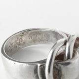 エルメス ヴィンテージ ドゥザノー シルバー925 リング 指輪 サイズ48 / 8号 箱付き - NEWSED