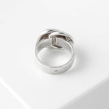 エルメス ヴィンテージ ドゥザノー シルバー925 リング 指輪 サイズ48 / 8号 箱付き - NEWSED