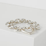 ティファニー ハートリンク シルバー925 チェーン ブレスレット - NEWSED