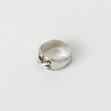 エルメス ヴィンテージ メキシコ コルセット シルバー925 指輪 リング 51サイズ / 10号 - NEWSED