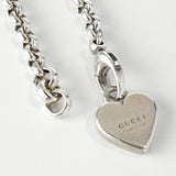 グッチ ハート チェーン シルバー925 ブレスレット - NEWSED