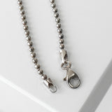 グッチ ロゴ プレート シルバー925 ボールチェーン キーホルダー ストラップ - NEWSED