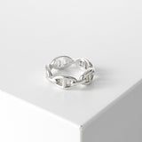 エルメス アンシェネ シェーヌダンクル シルバー925 指輪 リング 55サイズ - NEWSED