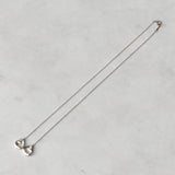 ティファニー ダブルラビングハート シルバー925 ネックレス - NEWSED