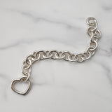 ティファニー ハートリンク シルバー925 チェーン ブレスレット - NEWSED